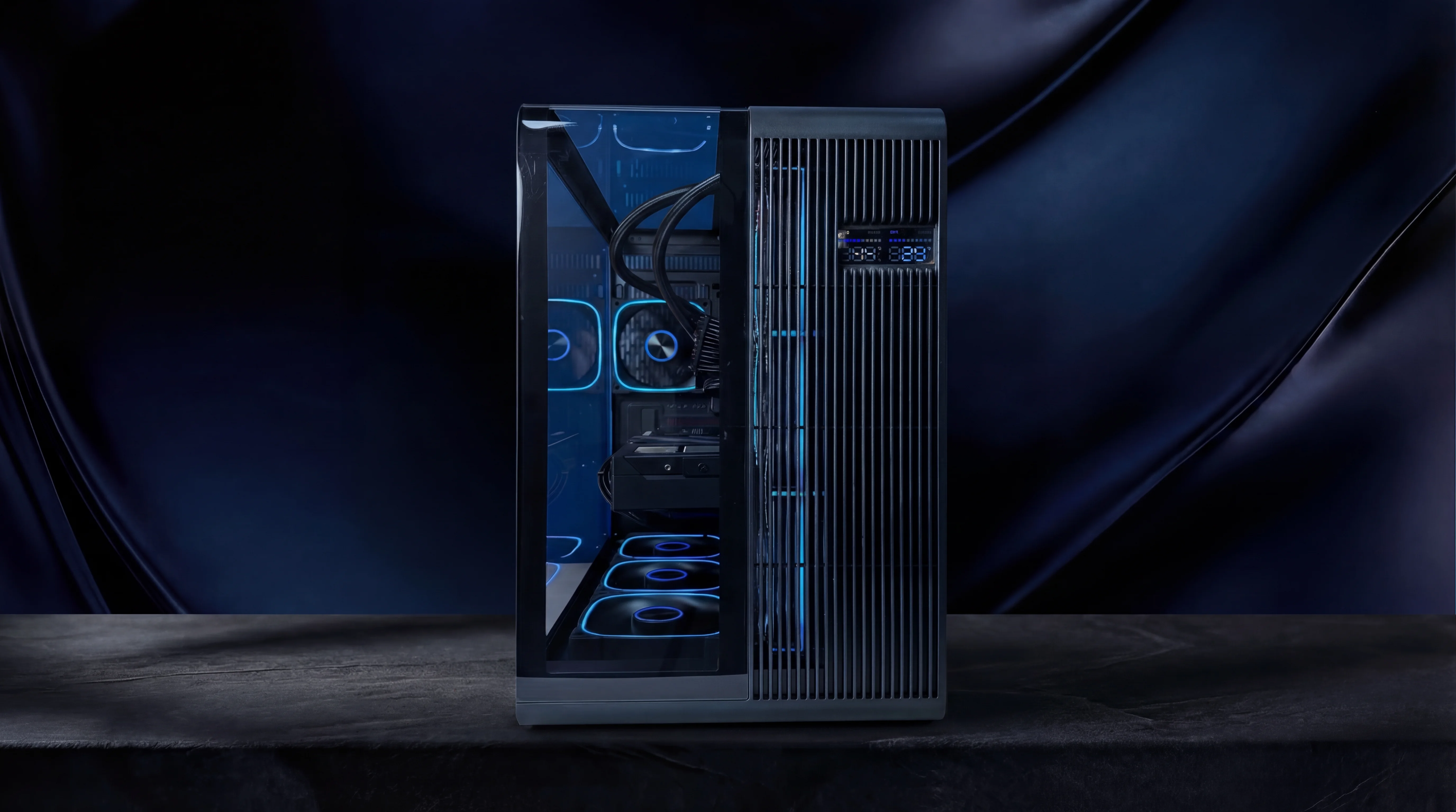Фото сборки AMD Ryzen 9 9950X3D <br>+ RTX 5090 32GB
