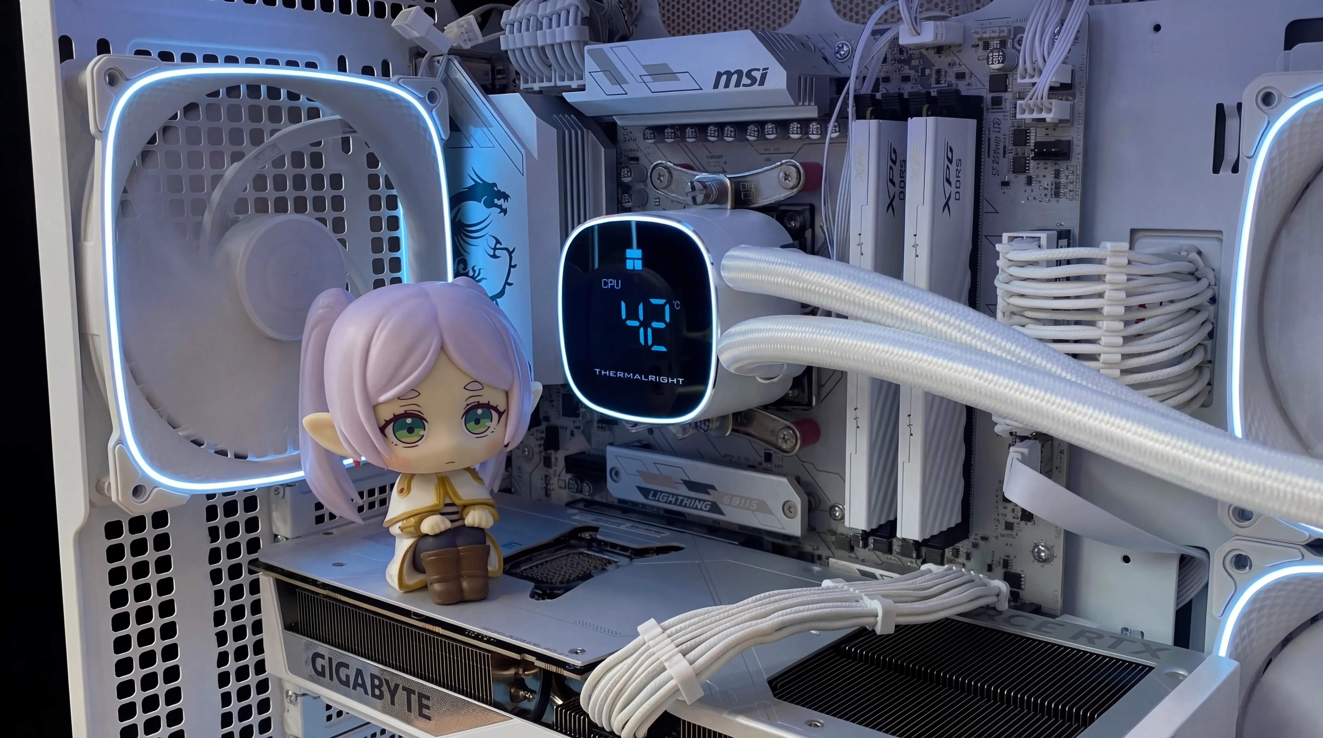 Фото сборки AMD Ryzen 5 7500F <br>+ RTX 5060 Ti 16GB