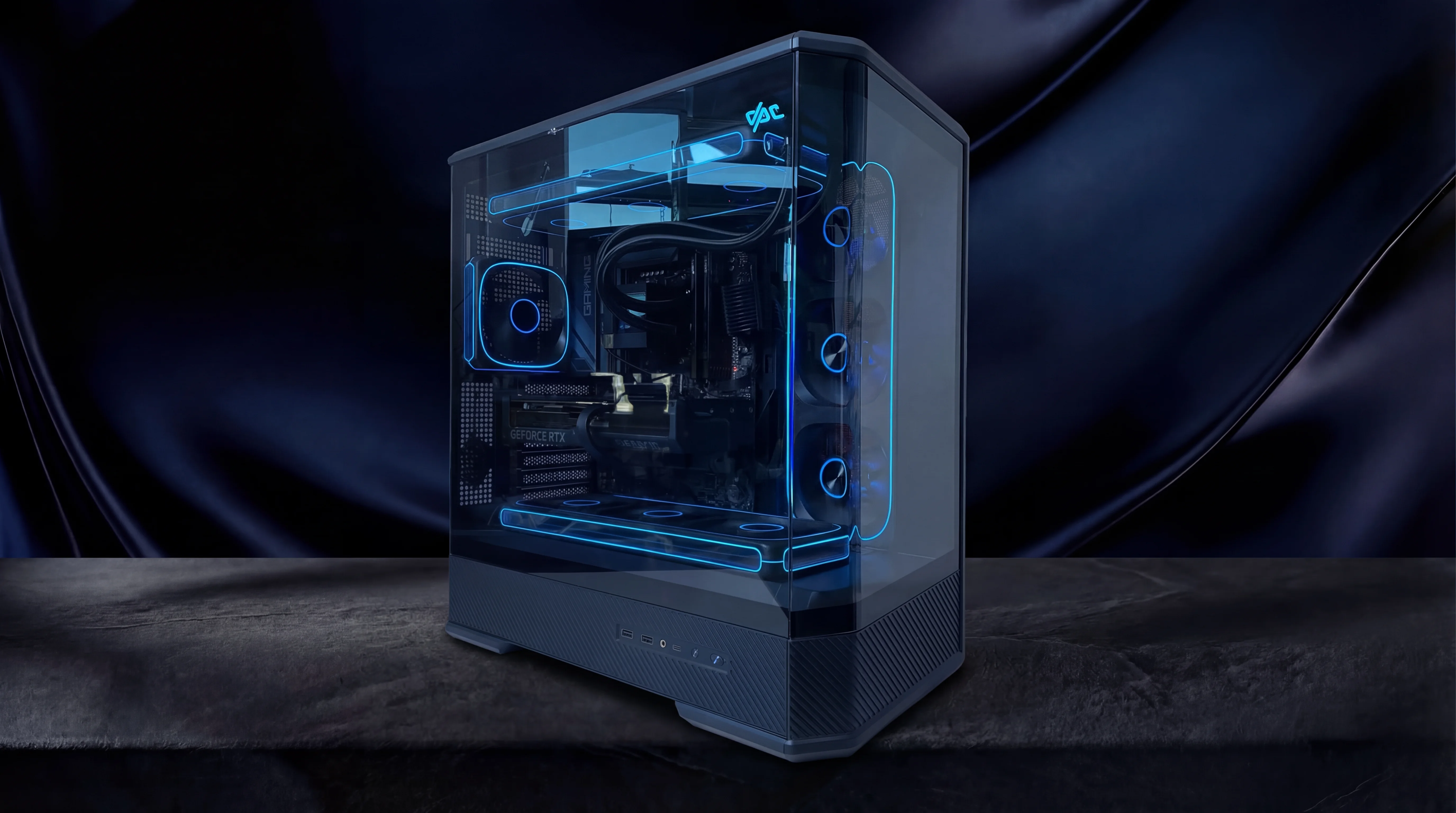 Фото сборки AMD Ryzen 7 9850X3D <br>+ RTX 5070 Ti 16GB