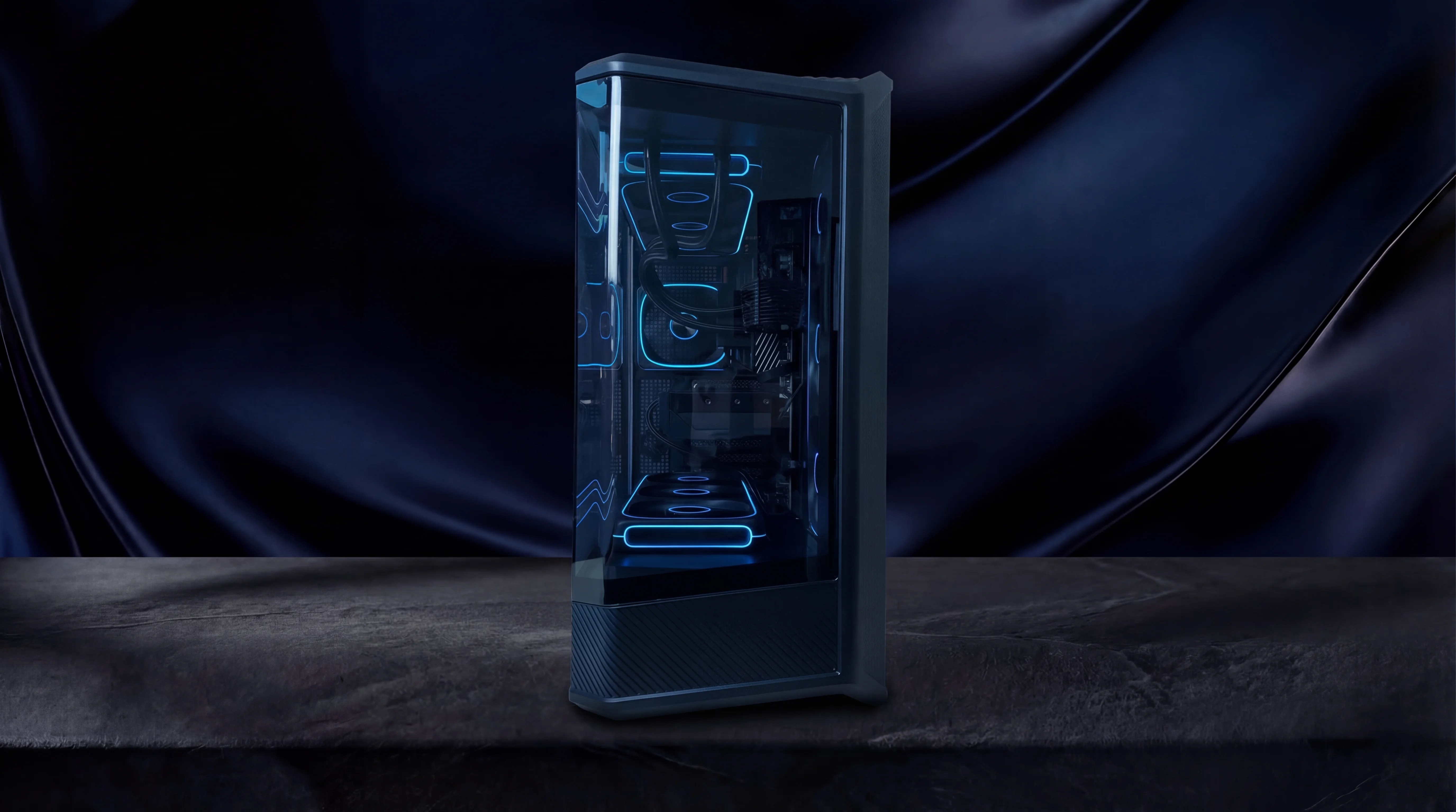 Фото сборки AMD Ryzen 7 9850X3D <br>+ RTX 5070 Ti 16GB