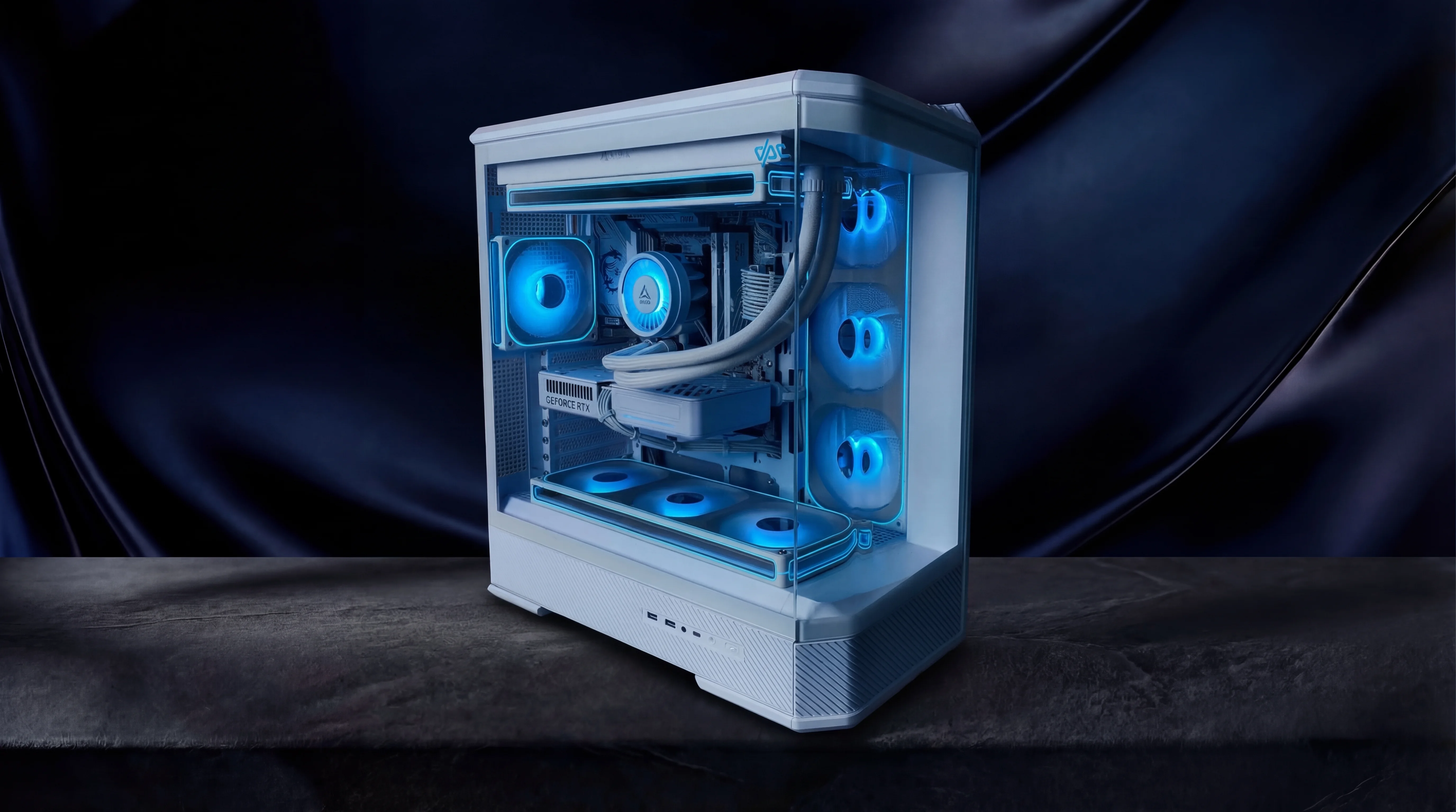 Фото сборки AMD Ryzen 7 7800X3D <br>+ RTX 5060 Ti 8GB