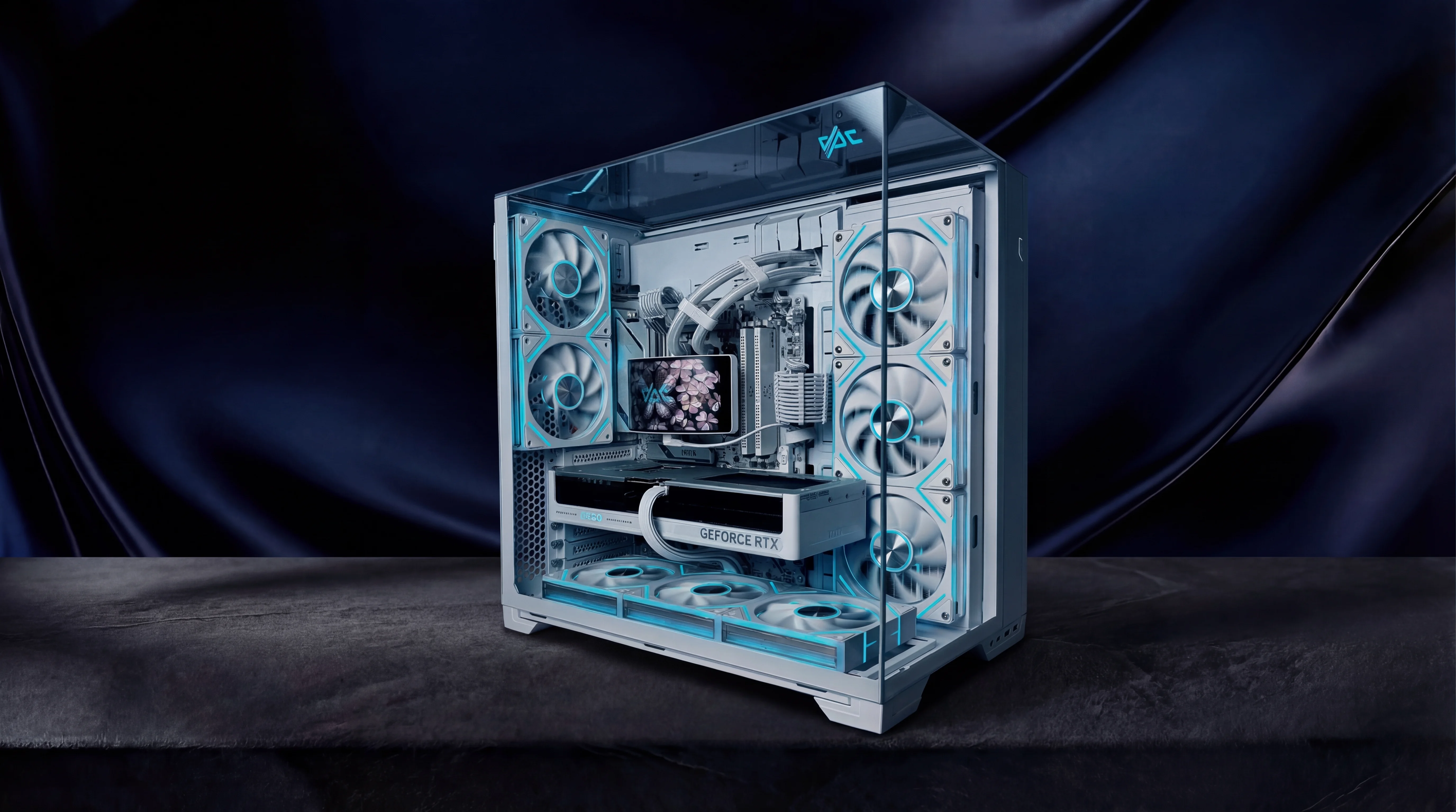 Фото сборки AMD Ryzen 9 9950X3D <br>+ RTX 5080 16GB