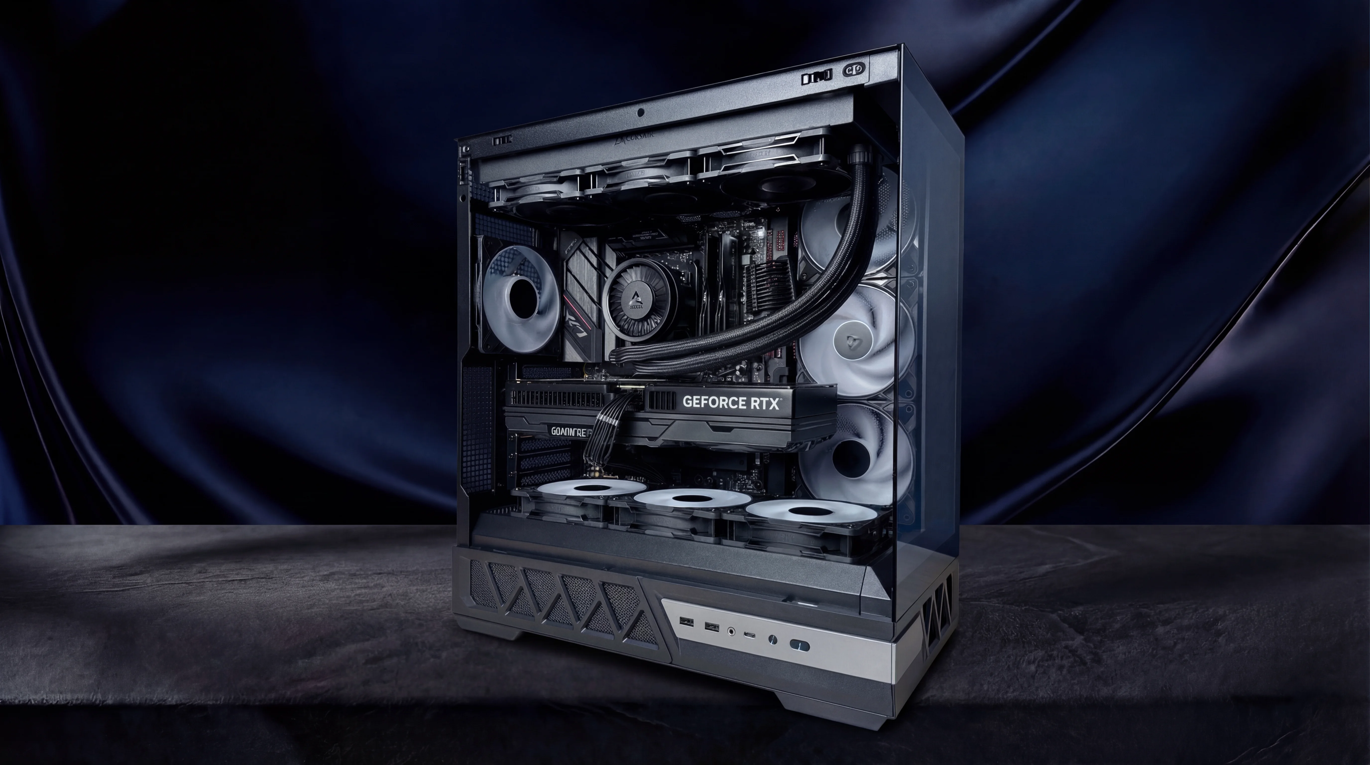 Фото сборки Intel Core i3 <br>+ RTX 5050 8GB